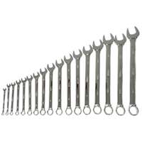 (PLT-99550) 17 Pc. Professional SAE Long Pattern Wrench Set