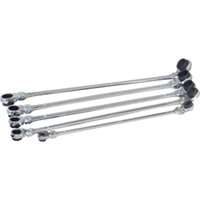 (PLT-99650) 5 Pc. XL Ratcheting Wrench Set with 10 Metric Sizes