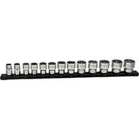 (PLT-99813) 13pc 3/8" Dr Metric Spline Socket Set