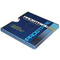 (PRS-R41101) 3/16" x 150' Premium Dual Color MultiStripesilver Metalliac/Burgundy