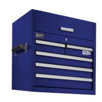 36" Pro 2 5-Drawer Top Chest-Blue