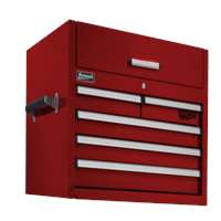 36" Pro 2 5-Drawer Top Chest-Red