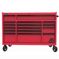 72" RS PRO 16 DWR ROLLER CABINET-RED