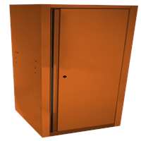 22" RS Pro Full Height Side Locker - Orange