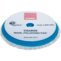 (RUP-9.BW150H) D-A COARSE BLUE WOOL CUT TING PAD 5.7IN FACE 5IN