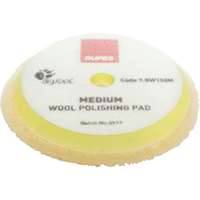 (RUP-9.BW150M) D-A MEDIUM YELLOW WOOL P ADS 5.7IN FACE 5IN BACKI
