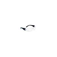(SAS-5340) Black Frame NSX Safety Glasses with Clear Lens