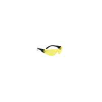 (SAS-5341) Black Frame NSX Safety Glasses with Yellow Lens