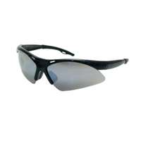 (SAS-540-0203) Black Frame Diamondbacks Safety Glasses with Smoke Lens