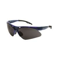 (SAS-540-0301) Blue Frame Diamondbacks Safety Glasses with Gray Lens