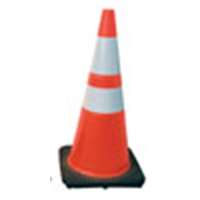 28" Safety Cone with Reflective Bar