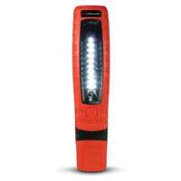(SHM-SL360RU) Rechargeable Worklight Red, 400 Lumens 360 LED Cordless