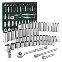 SK Hand Tool 01307-216P - 3/8" Drive 56 Piece Socket Set