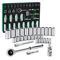 SK Hand Tool 01315-216P - 1/2" Drive 31 Piece Metric Socket Set