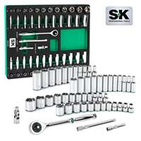 SK Hand Tool 01455-216P - 3/8" Drive 51 Piece Socket Set