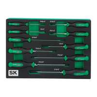SK Hand Tool 01460 - 10 Piece Screwdriver Set