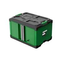 Modular Stackable Storage Tool Box, 2-Door Steel Box