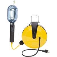 BAYCO SL851 - Incandescent Work Light w/Metal Guard on 50ft Metal Reel