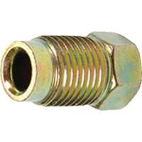 (SRR-BR205) M10 x 1.0 Gold Inverted Flare Nut