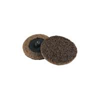 (STE-2QC-ACRS-25) Brown 2" Surf. Cond. Quick Change Disc Coarse Grit BX/25 R 2QC-ACRS-25