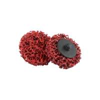 (STE-2QC-XCRS-25) Red 2" Quick Change Stripping Disc - Roll on BX/25 R 2QC-XCRS-25