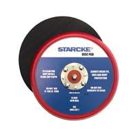 (STE-BP-6G-RED) 6" x 5/16-24 Red H&L Medium Low Profile Backup Pad R BP-6G-RED