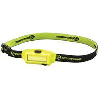(STL-61700) Bandit with Hat Clip, USB Cord, Elastic Headstrap, Rubber Hard Hat Strap, & 3M Dual Lock - Yellow