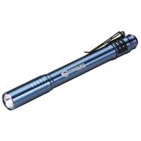 (STL-66122) Stylus Pro Alkaline Battery-Powered White LED Pen Light, Blue