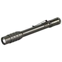 (STL-66134) Streamlight Stylus Pro, USB Cord, Nylon Holster, Black w/ White LED
