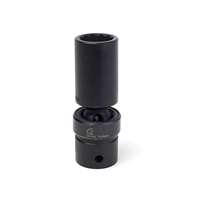 SUNEX 217MZUD 1/2" Drive Size, 12 No. of Points, Universal Deep Socket Type Impact Socket