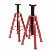 (SUU-1410) 10 Ton High Height Pin Type Jack Stands (Pair)