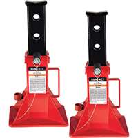 (SUU-1522A) 22 Ton Pin Type Jack Stands (Pair) – CBO