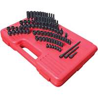(SUU-1874) 1/4" Drive SAE & Metric Master Impact Socket Set, 74 Pc.