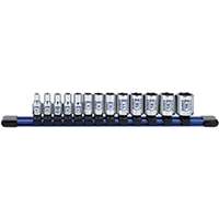 (SUU-19100C) 1/4" Drive Metric Chrome Socket Set
