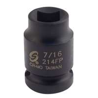 (SUU-214FP) 1/2" Drive, Female Pipe Plug Socket, 7/16"