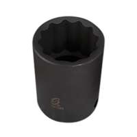 (SUU-219ZM) 1/2" Drive, 12 Pt. Impact Socket, 19mm