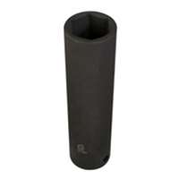(SUU-236XD) 1/2" Drive, Extra Long Deep Impact Socket, 1-1/8"