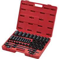 (SUU-2568) 43 Pc. 1/2" Drive SAE Impact Socket Master Set