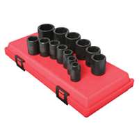 (SUU-2650) 13 pc. 6-Point Standard Fractional Impact Socket Set