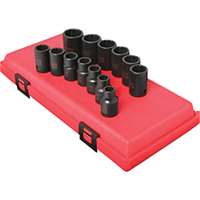 (SUU-2679A) 1/2 IN DR. METRIC 12-POINT IMPACT SOCKET SET