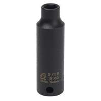 (SUU-310D) 3/8" Drive, Impact Socket, 5/16"