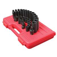 (SUU-3329) 29 Pc. 3/8" Drive Metric Master Impact Socket Set