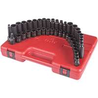 (SUU-3342) 42 Pc. 3/8" Standard & Deep Length Master Impact Socket Set