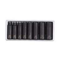 (SUU-3653) 8 Piece 3/8" Drive Metric Deep Impact Socket Set