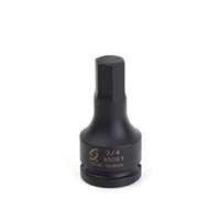 (SUU-45061) 3/4" Dr Hex Impact Socket, 3/4"