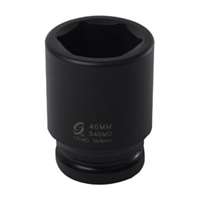 (SUU-546MD) 1” Dr. Individual Metric Socket, Deep
