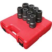 (SUU-5681) 1" Dr. 8 Piece SAE Deep Impact Set