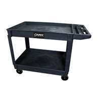 (SUU-8036) Oversized Heavy Duty Utility Cart, Black
