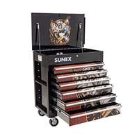 Premium Full Drawer Service Cart - Pin Girl Sandra