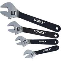 (SUU-9618A) 4PC ADJUSTABLE WRENCH SET-6?-8?-10?-12?